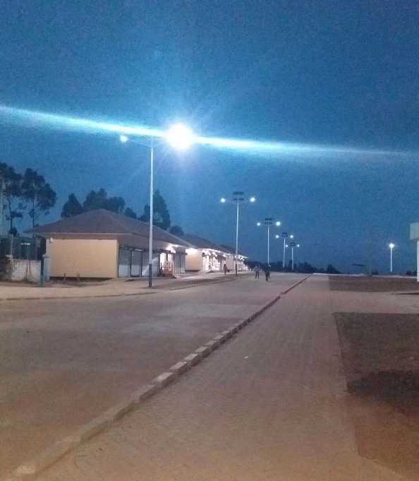 江门市非洲科特迪瓦太阳能路灯工程